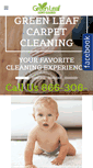 Mobile Screenshot of greenleafcarpetcleaners.com